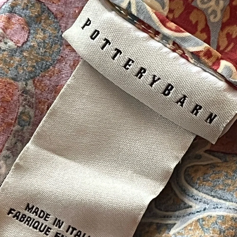 Pottery Barn Paisley Duvet Duvet Grand lit Size Full/ Queen/ Firm Price